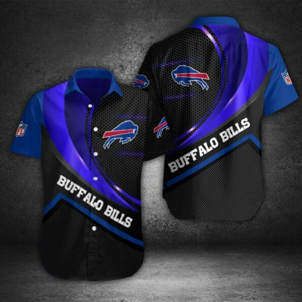 Buffalo Bills Button Down Shirt 3D Print V1