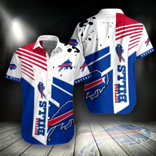 Buffalo Bills Button Down Shirt 3D Print V6