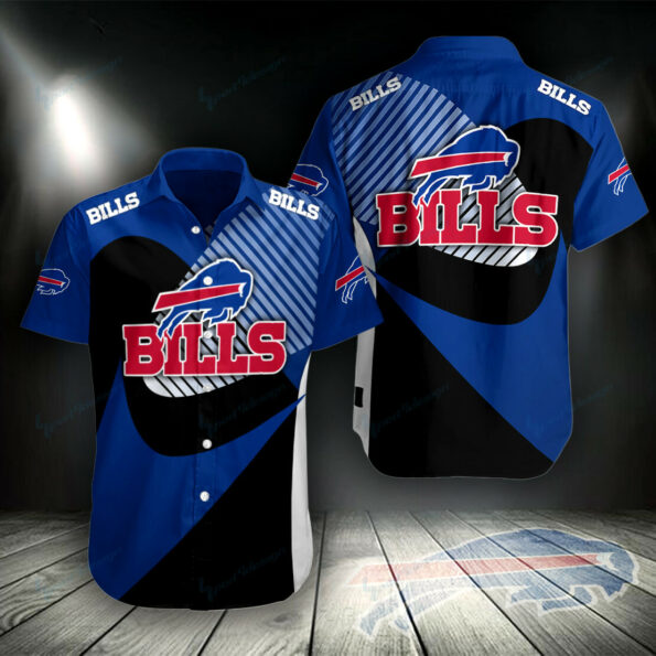 Buffalo Bills Button Down Shirt 3D Print V9