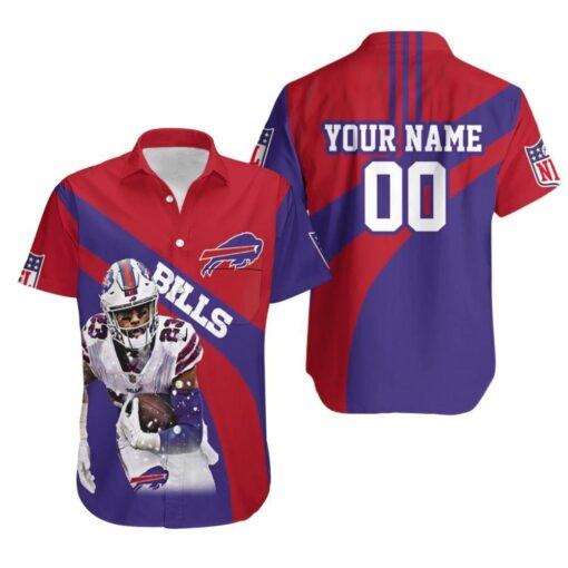 Buffalo Bills Number 23 Aaron Williams With Sign Hawaiian Shirt