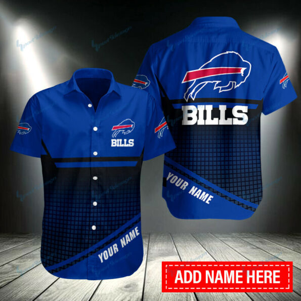 Buffalo Bills Personalized Button Shirt V1