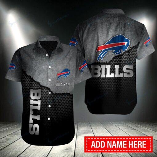 Buffalo Bills Personalized Button Shirt V2