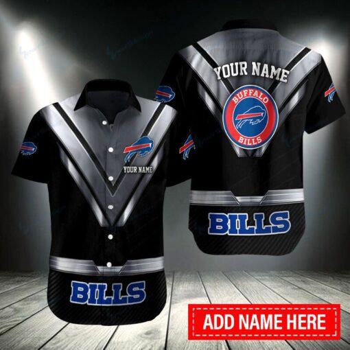 Buffalo Bills Personalized Button Shirt V4