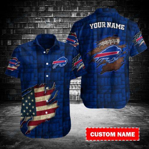 Buffalo Bills Personalized Button Shirt V7