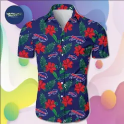 Buffalo Bills Tropical Flower Aloha Shirt Hawaiian-hothawaiianshirt