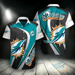 Hot hawaiian shirt Miami Dolphins Button up-v1