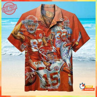 Kansas City Chiefs team 2023 nfl hot Hawaiian Shirt custom for fan