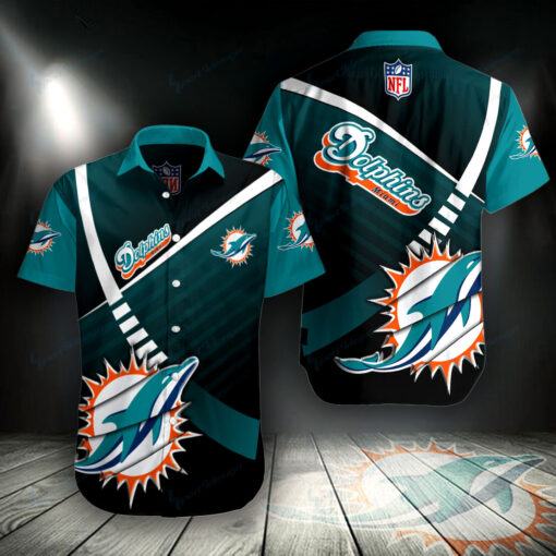 Miami Dolphins nfl Button Shirt custom for fan