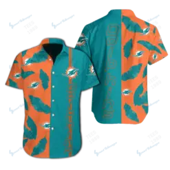 Miami Dolphins nfl Hawaiian Shirt face-off custom-hothawaiianshirt