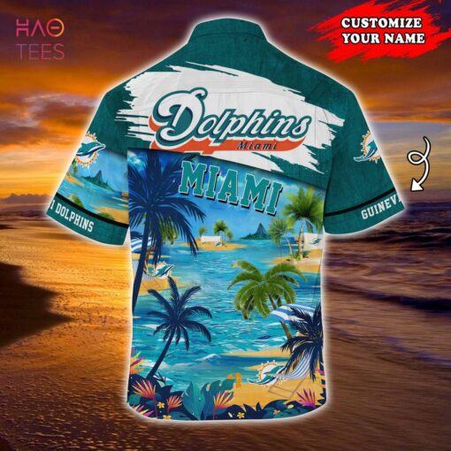 Miami Dolphins NFL Customized miami Summer beach Hawaiian Shirt