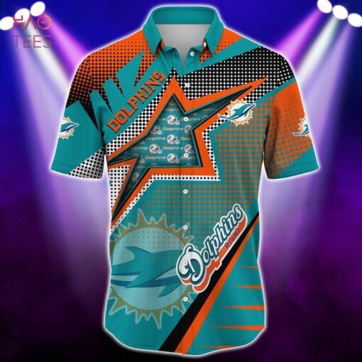 Miami Dolphins NFL NEW Hawaiian Shirt star light - hothawaiianshirt