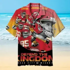 NFL Kansas City Chiefs Legends hot Hawaiian Shirt defend the kingdom team