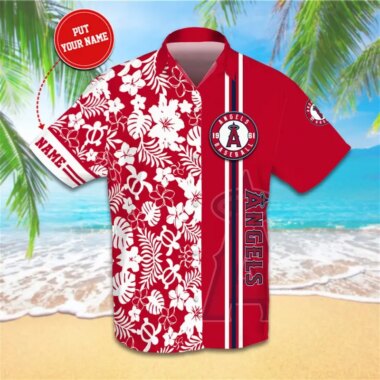 Personalized-Los-Angeles-Angels-hot-Hawaiian-shirts-custom-for-fan