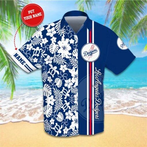 Personalized-Los-Angeles-Dodgers-hot-Hawaiian-shirts-custom-for-fan