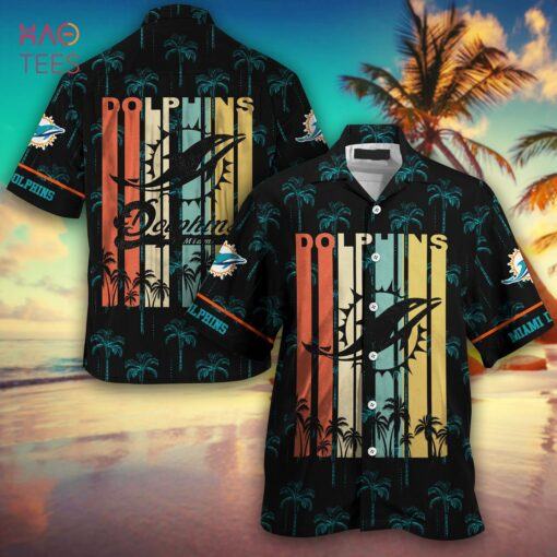 Miami Dolphins NFL Hawaiian Shirt Retro Vintage Summer football shirt