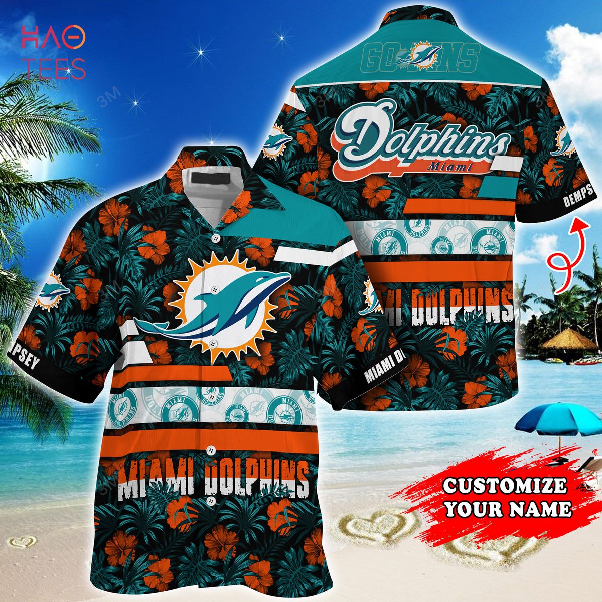 Miami Dolphins NFL Hawaiian Shirt Summer new pattern - hothawaiianshirt