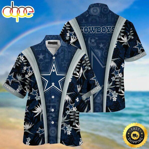hothawaiianshirt Dallas Cowboys NFL Beach Summer Gifts For Sports Football Fans Hawaiian Shirt 2023