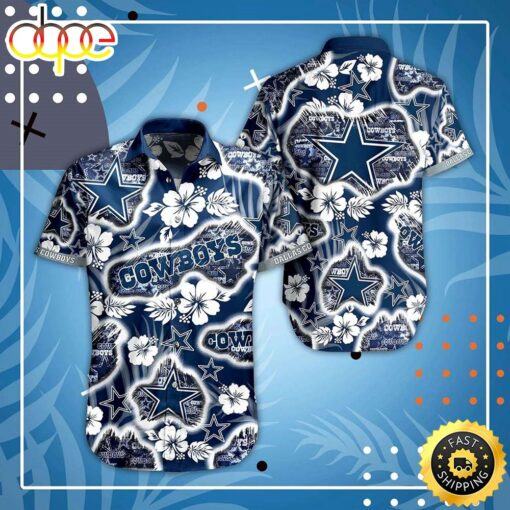 hothawaiianshirt Dallas Cowboys NFL Graphic Floral Printed This Summer Beach Shirt For Best Fans Hawaiian Shirt 2023