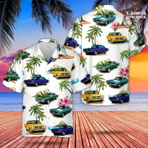 1971 Dodge Dart Swinger Cheap Hawaiian Shirt for summer