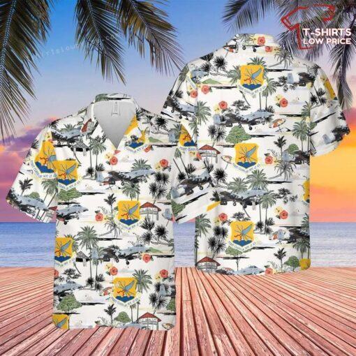 Air National Guard 114th Fighter Wing, 124th Fighter Wing, 190th Fighter Squadron A-10 Thunderbolt Ii Hawaiian Shirt Cheap for summer