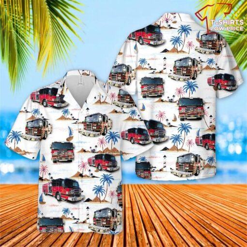 Alexandria Louisiana Fire Department Cheap Hawaiian Shirt for summer