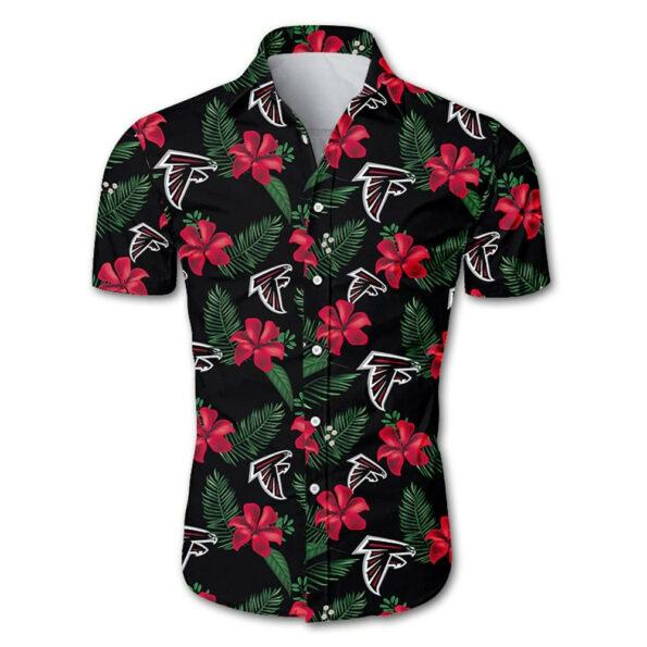 Atlanta Falcons Hawaiian Shirt Short Sleeve For Summer -hothawaiianshirt