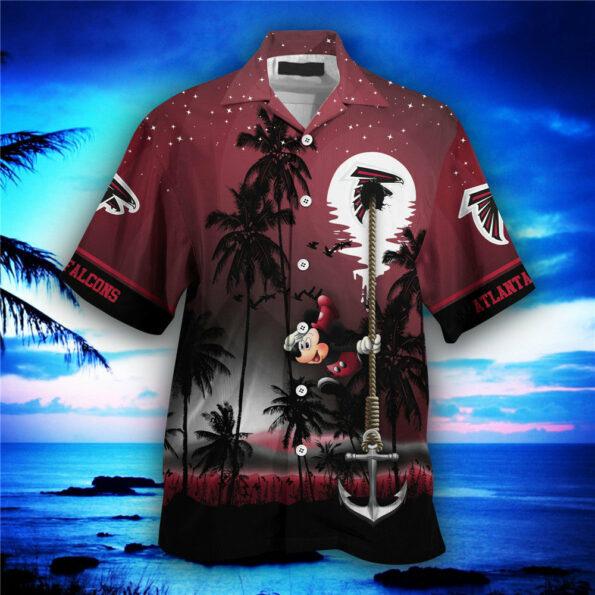 Atlanta Falcons Starry Night Hawaiian Shirt -hothawaiianshirt