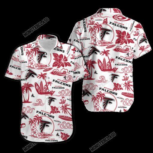 Atlanta Falcons-v1-HOT SALE HAWAIIAN SHIRT -hothawaiianshirt