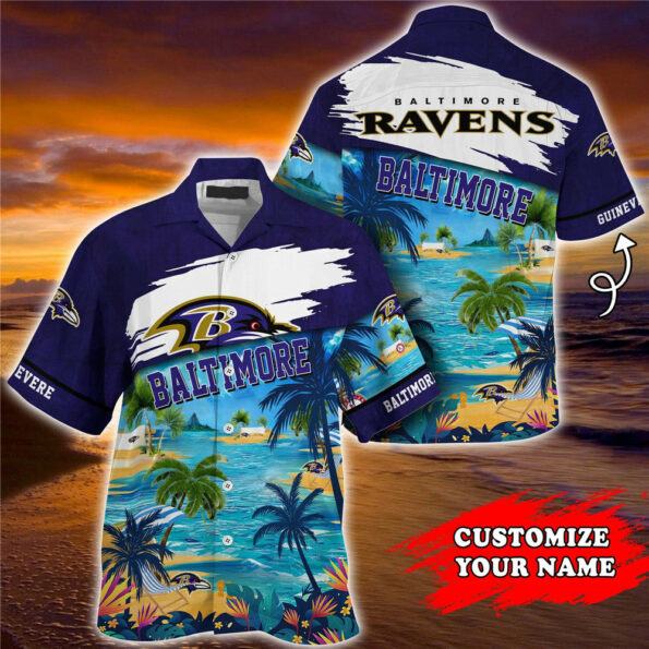 Baltimore Ravens Cool Hawaiian Shirt -hothawaiianshirt
