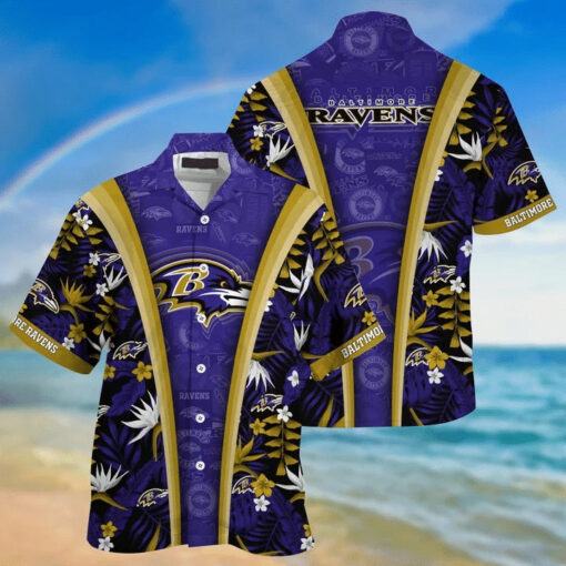 Baltimore Ravens Coolest Hawaiian Shirt -hothawaiianshirt