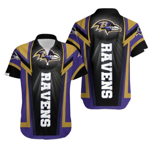 Baltimore Ravens For Fan Hawaiian Shirt -hothawaiianshirt