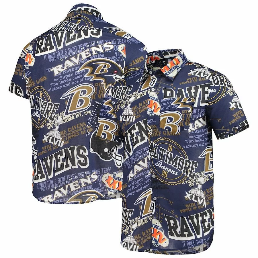 Pittsburg Steelers Short Sleeve Button Up Tropical Hawaiian Shirt VER010