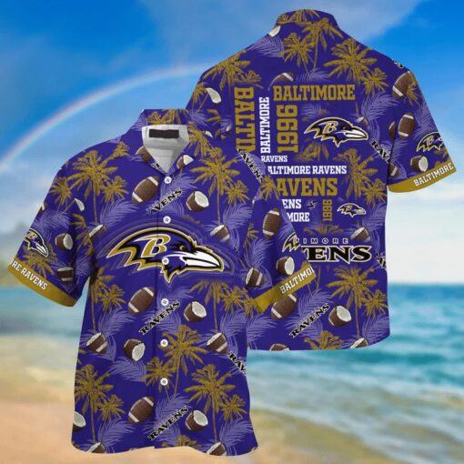 Baltimore Ravens Ultra Cool Hawaiian Shirt -hothawaiianshirt