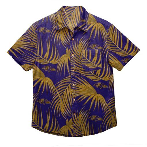 Beach Shirt Baltimore Ravens Hawaiian Button Up All Over Printed Hawaiian Shirt Size S – 5Xl -hothawaiianshirt