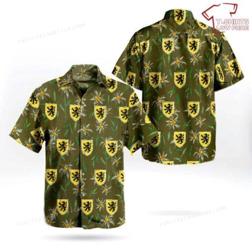 Bundeswehr 10. Panzerdivision Hawaiian Shirt for summer