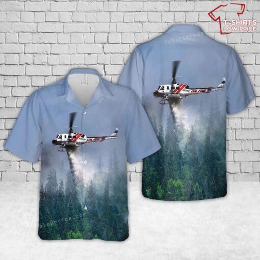 Cal Fire Helicopters 301 Aloha Hawaiian Shirt for summer