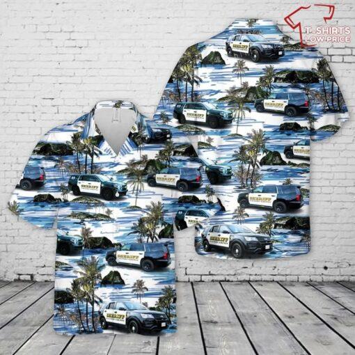 Calvert County Sheriff Cheap Hawaiian Shirt for summer