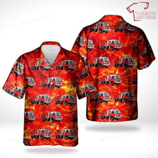 Country Fire Authority (cfa) Tanker Hawaiian Shirt For Men And Women for summer