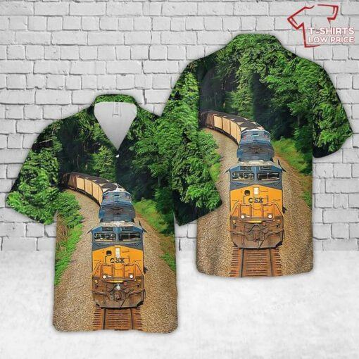 Csx Transportation Hawaiian Shirt For Men And Women for summer