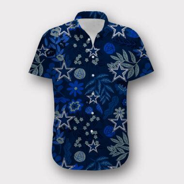 Dallas Cowboys Aloha Hawaiian Shirt night mode hothawaiianshirt