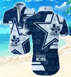 Dallas Cowboys Hawaiian Shirt Summer Tropical Flower dallas island hothawaiianshirt