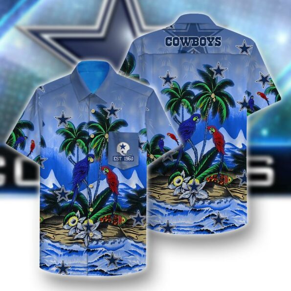 Dallas Cowboys Unisex Hawaiian Shirt Pattern- hothawaiianshirt