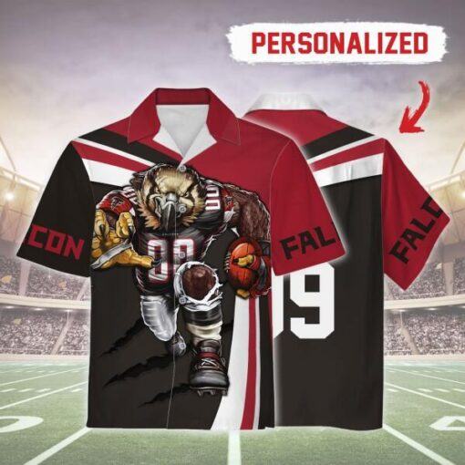 Gearhomies Personalized Unisex Hawaiian Shirt Atlanta Falcons Football Team 3D Apparel -hothawaiianshirt