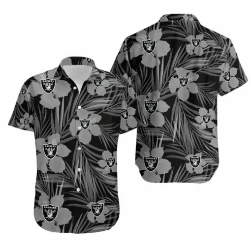 Las-Vegas-Raiders-2-Flower-Hawaiian-Shirt-For-Fans-summer