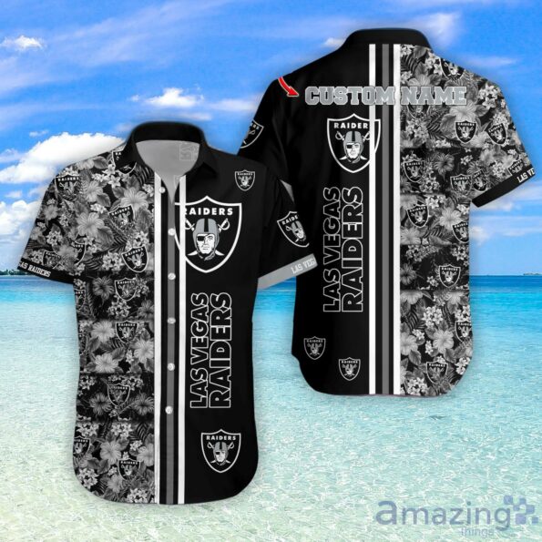 Las-Vegas-Raiders-NFL-Tropical-Pattern-face-off-Hawaiian-Shirt-Custom-Name-For-Fans-summer