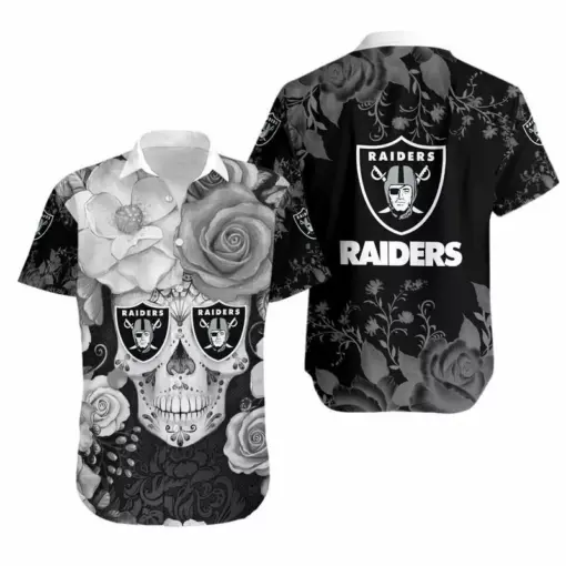 Las-Vegas-Raiders-Skull-NFL-Hawaiian-Shirt-For-Fans-01-summer