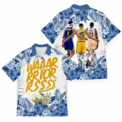 NBA Golden State Warriors legend Floral Hawaiian Shirt for fan