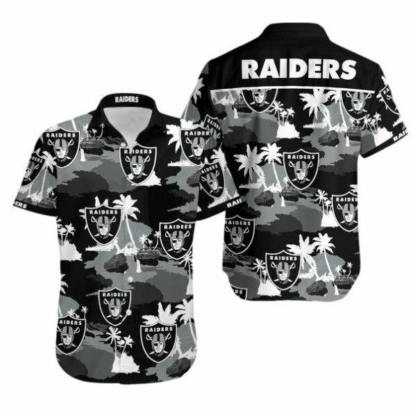 NFL-Hawaiian-Shirt-Oakland-Raiders-3D-For-Fans-summer