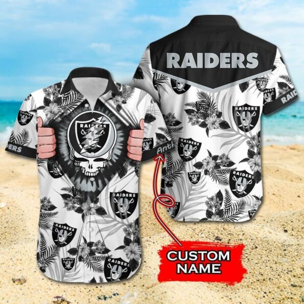 NFL-Las-Vegas-Raiders-Grateful-Dead-Hawaiian-Shirt-For-Fans-summer