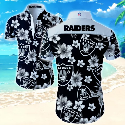 Nfl-Raiders-aloha-simple-Hawaii-full-3D-Shirt-summer